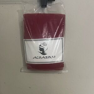 Elegant Red Women's Headwrap